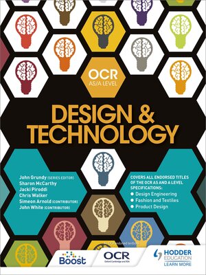cover image of OCR Design and Technology for AS/A Level